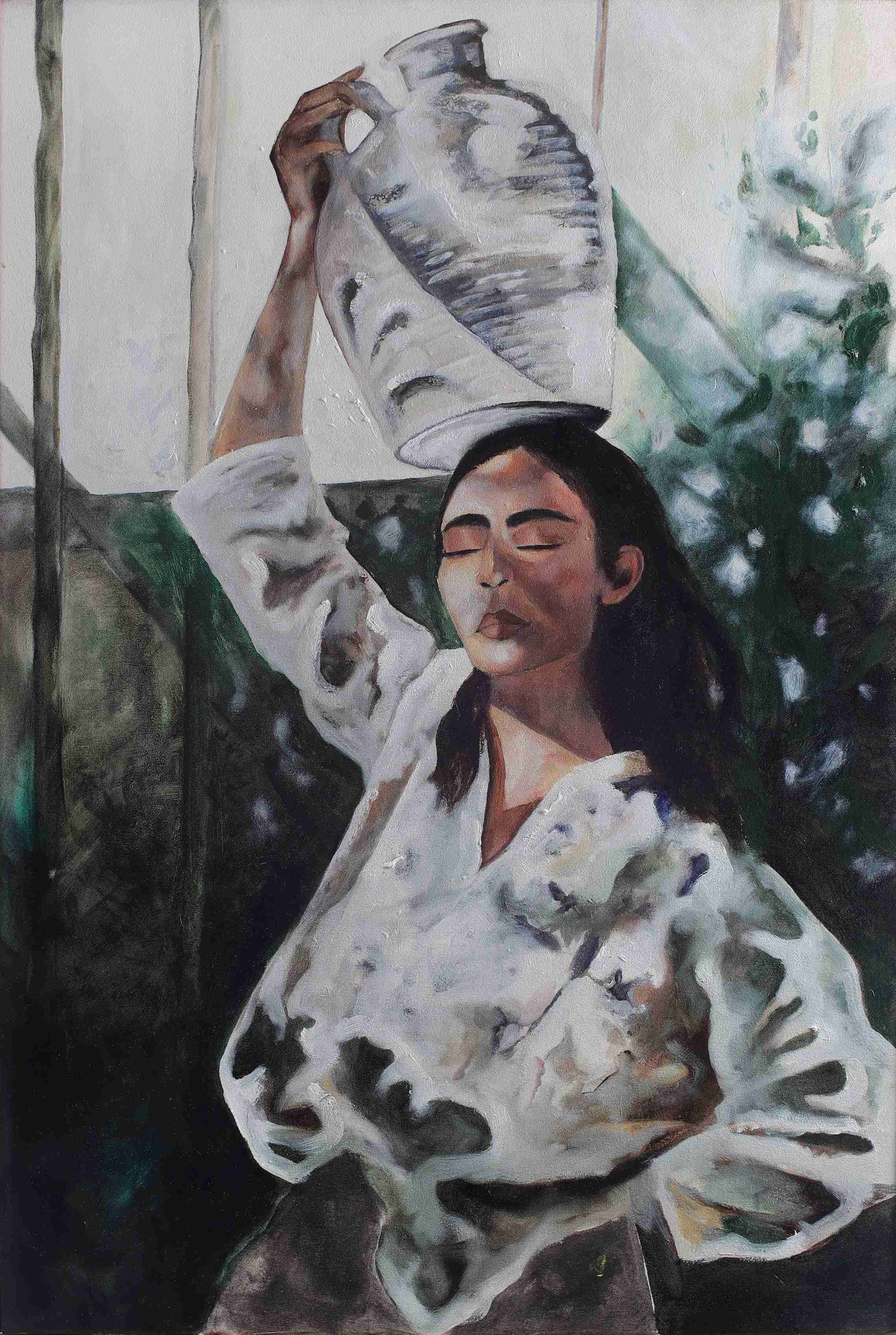 Lady and Vase
