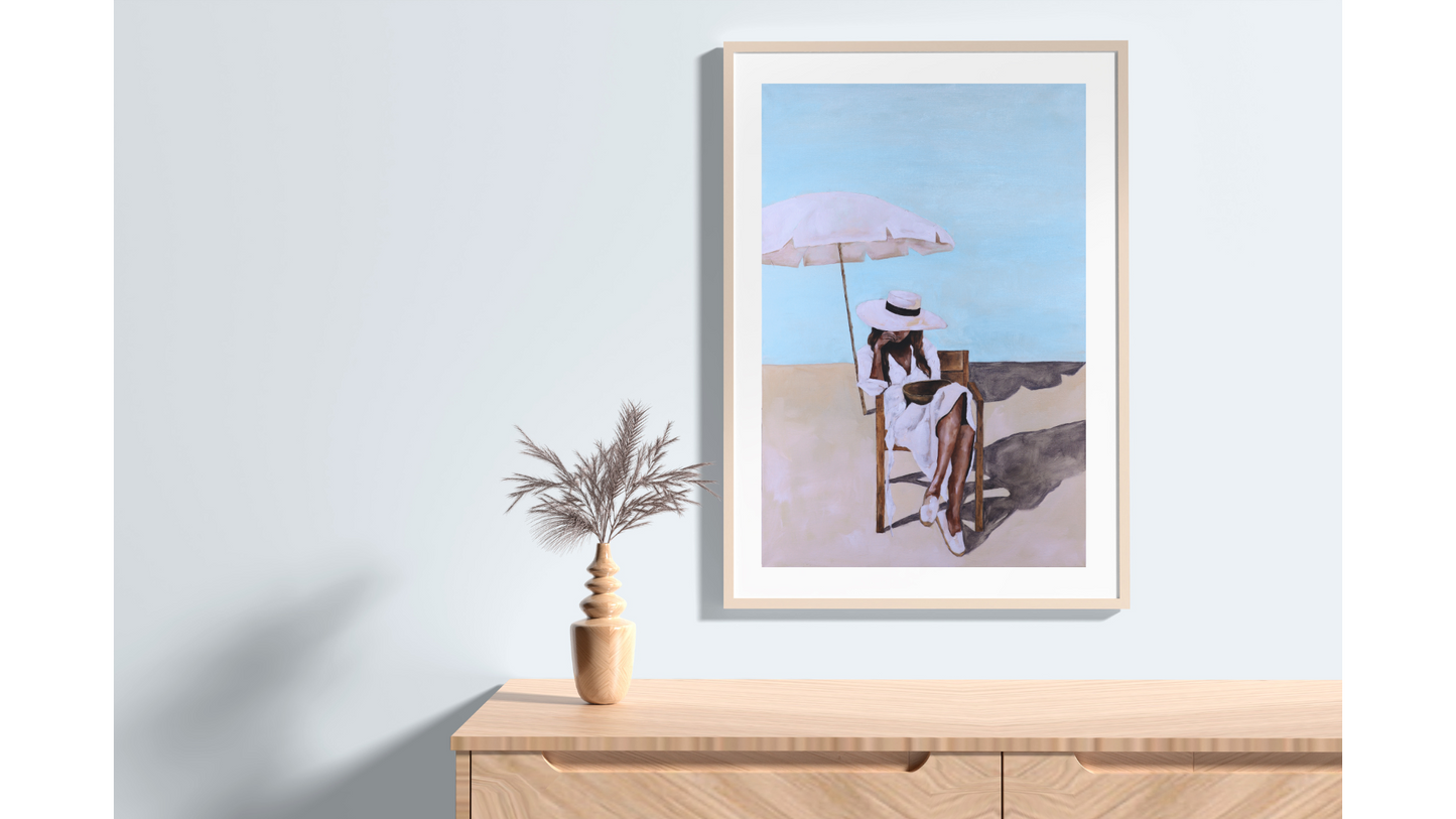 Umbrella and Chair