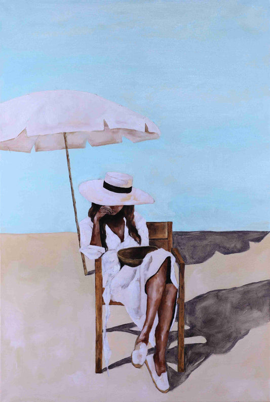Umbrella and Chair